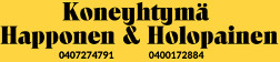 Koneyhtymä Happonen&Holopainen logo